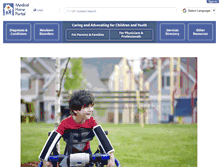 Tablet Screenshot of medicalhomeportal.org